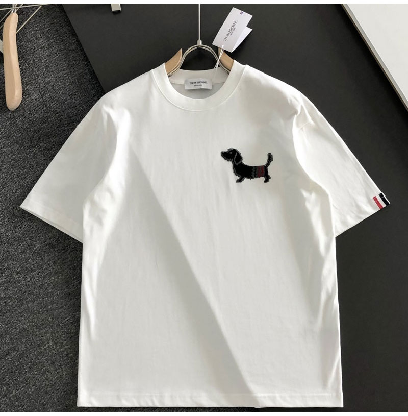 THOM BROWNE-06047 톰브라운 2026 NEW 프린트 크루넥 티셔츠