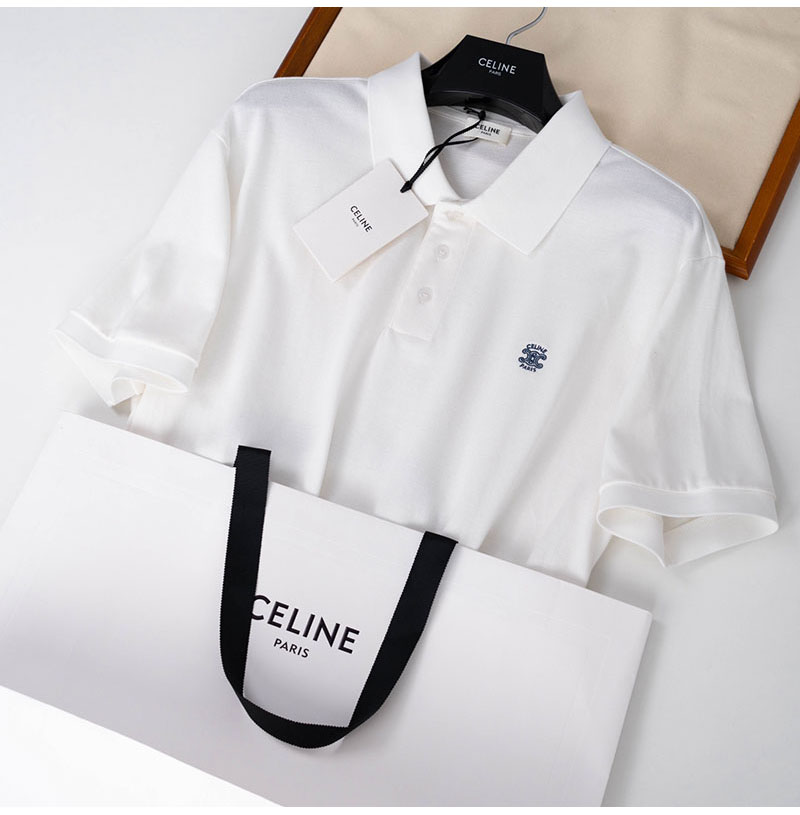 CELINE-06061 셀린느 2026SS 라인 폴로 셔츠