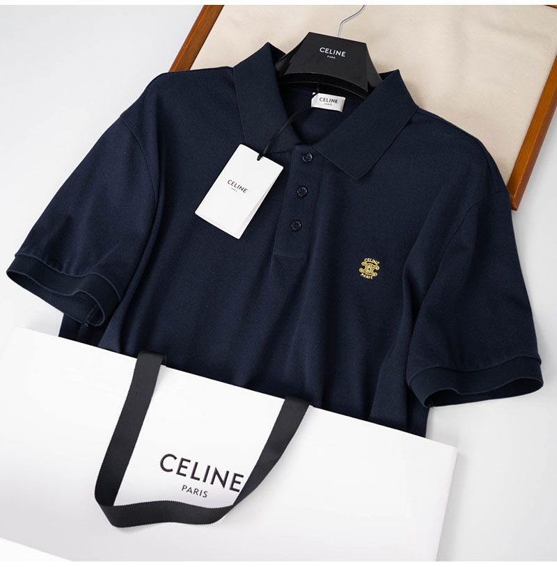 CELINE-06062 셀린느 2026SS 라인 폴로 셔츠