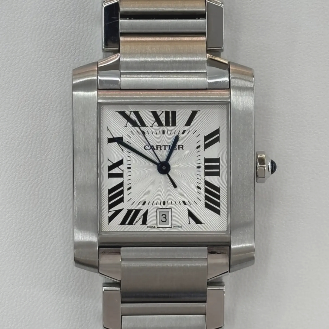 [특급][스페셜오더]Cartier-CAZ1010 까르띠에 탱크 프랑세즈 라지 28MM 남성용