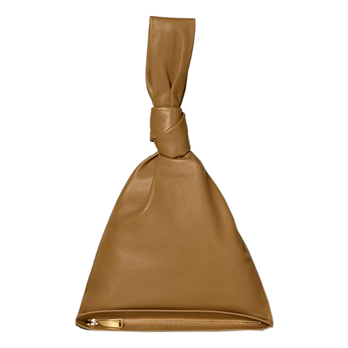 [스페셜오더]BOTTEGA VENETA-607964 보테가 베네타 캐러멜 송아지 가죽 BV 트위스트