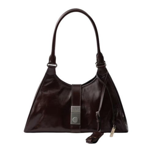 [스페셜오더]PRADA-1BG563 프라다 브라운 미디엄 가죽 토트백