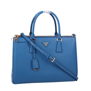 [스페셜오더] PRADA-P-BN2274 SAFFIANO LEATHER DOUBLE HANDLE TOTE BAG 블루
