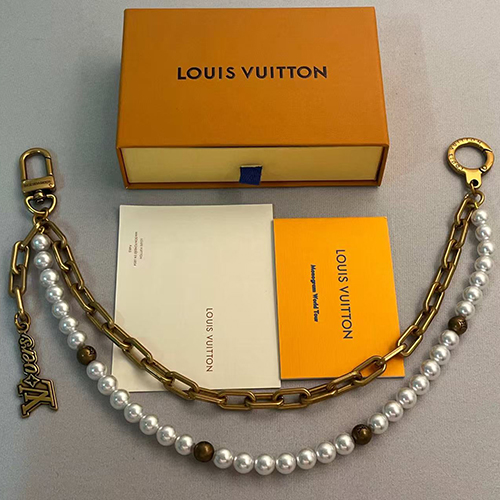 LOUIS VUITTON-05081 루이비통 엔틱 골드 진주 백참