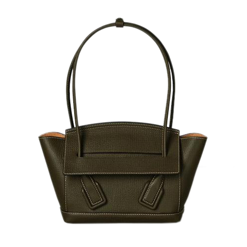 [스페셜오더]BOTTEGA VENETA-580725 보테가 베네타 카키 팔멜라토 가죽 아르코 33 백