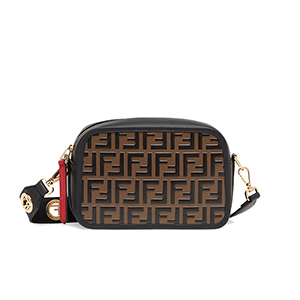 [스페셜오더]FENDI-8BT287 펜디 더블 F 송아지 가죽 카메라 케이스