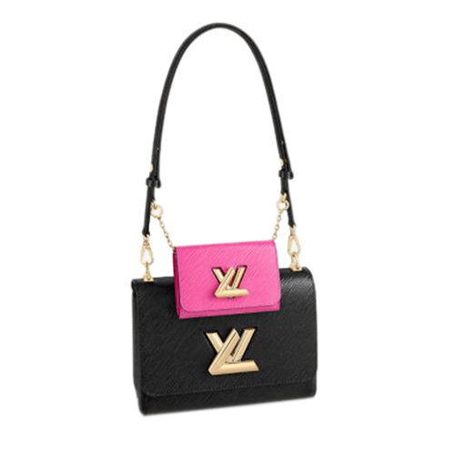 [스페셜오더]LOUIS VUITTON-M59885 루이비통 블랙/푸시아 에삐 레더 트위스트 MM