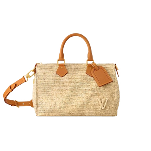 [스페셜오더]LOUIS VUITTON-M14457 루이비통 내추럴 라피아 스피디 반둘리에 30