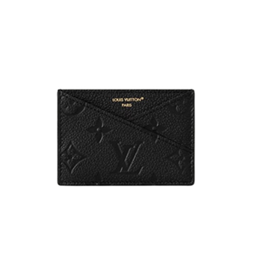 [스페셜오더]LOUIS VUITTON-M13695 루이비통 블랙 모노그램 앙프렝뜨 크리스크로스 카드 홀더