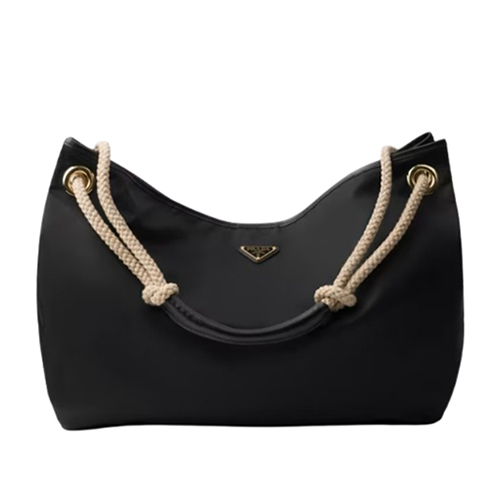 [스페셜오더]PRADA-1BC244 프라다 블랙 마리너 리나일론 라지 숄더백