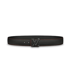 [스페셜오더]LOUIS VUITTON-M0030S 루이비통 블랙 토뤼옹 가죽 LV 커버 40MM 벨트