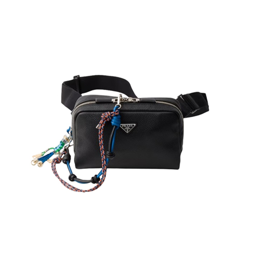 [스페셜오더]PRADA-2VH181 프라다 블랙 송아지 가죽 숄더백(백참 불포함)