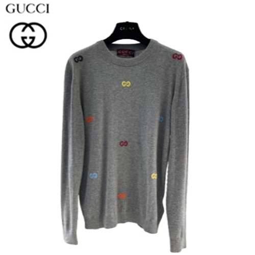 GUCCI-083114 구찌 그레이 니트 코튼 스웨터 남여공용