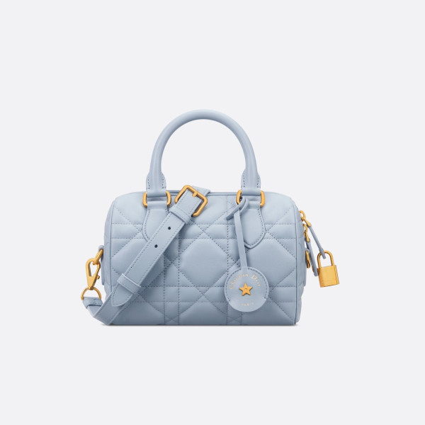 [스페셜오더]DIOR-디올 페일 블루 매크로까나쥬 카프스킨 Groove/그루브 20 보스턴백 - M1346