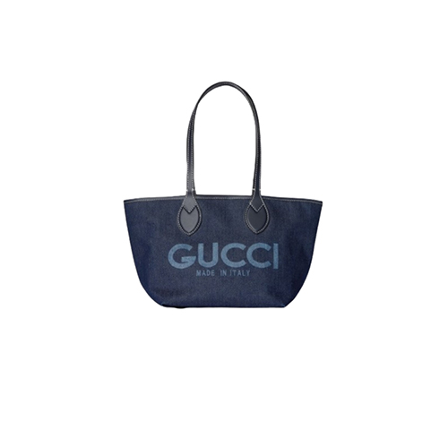 [스페셜오더]GUCCI-820496 8441 구찌 다크 블루 데님 구찌 토티시마 스몰 리버서블 토트백
