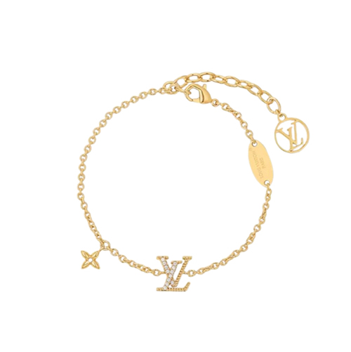 LOUIS VUITTON-M00587 루이비통 골드 LV 아이코닉 팔찌