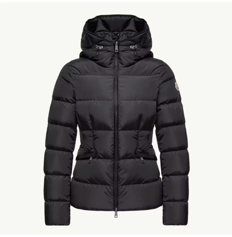 MONCLER-K20931A 몽클레어 Avoce 아보체 후드 쇼트 다운 재킷 블랙 여성용
