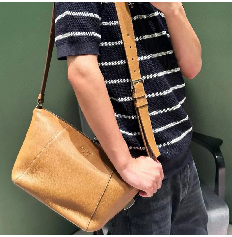 [스페셜오더]PRADA-2VH177 프라다 송아지 가죽 숄더백 브라운