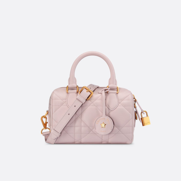 [스페셜오더]DIOR-디올 페일 핑크 매크로까나쥬 카프스킨 Groove/그루브 20 보스턴백 - M1346