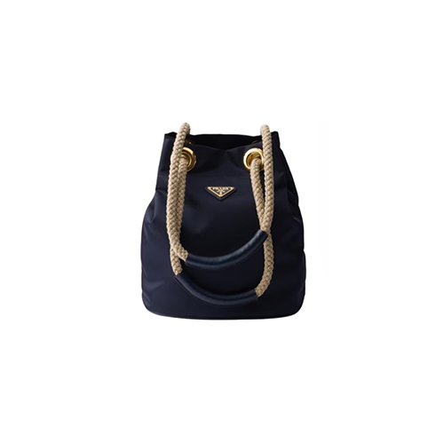 [스페셜오더]PRADA-1BE082 프라다 발틱 블루 마리너 리나일론 스몰 버킷 백