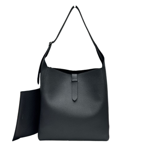 [스페셜오더]THE ROW-1726 더 로우 블랙 송아지 가죽 토트백