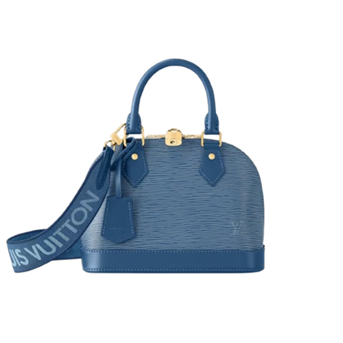 [스페셜오더]LOUIS VUITTON-M14853 루이비통 블루 에삐 레더 알마 BB