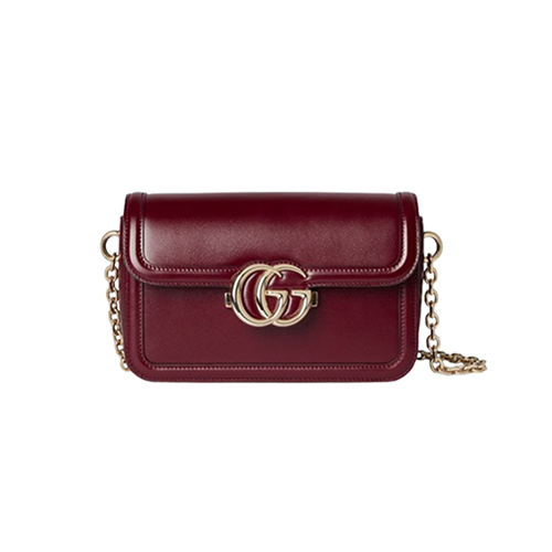 [스페셜오더]GUCCI-826761 6207 구찌 레드 가죽 구찌 고 스몰 숄더백