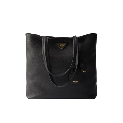 [스페셜오더]PRADA-1BG550 프라다 블랙 라지 가죽 토트백