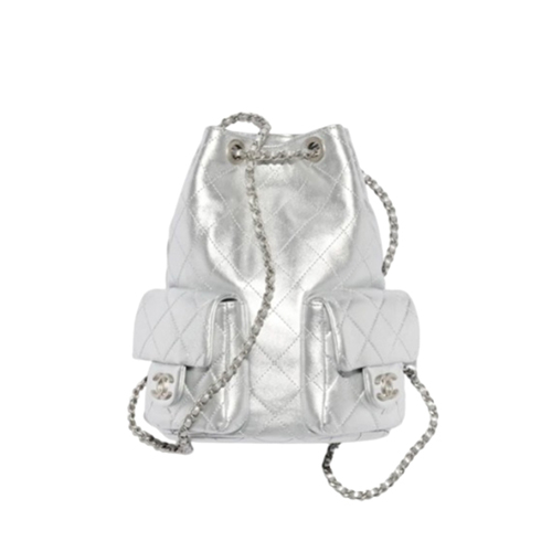 [스페셜오더]CHANEL-AS5310 샤넬 실버 램스킨 백팩