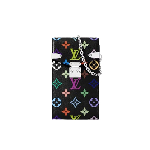 [스페셜오더]LOUIS VUITTON-M14098 루이비통 블랙 모노그램 LV x TM 폰 파우치 메티스