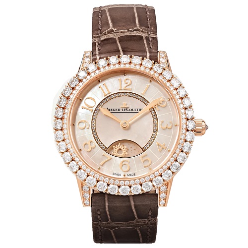 [스페셜오더]JAEGER LECOULTRE-예거 르쿨트르 데즐링 랑데부 나잇 & 데이 다이아몬드 핑크 골드 여성워치 36mm