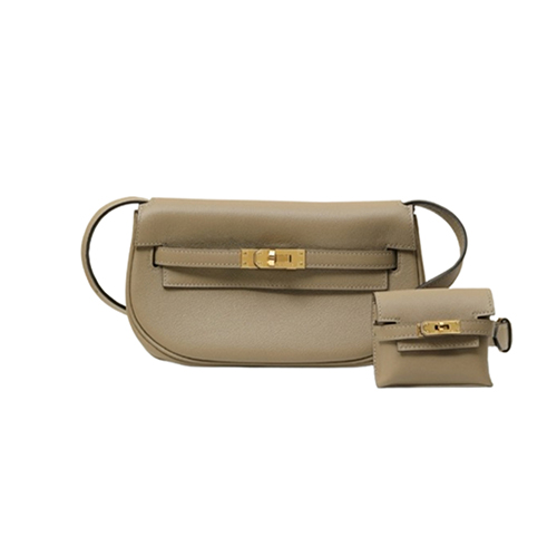 [스페셜오더]HERMES-KM17 에르메스 토프 금장 SWIFT 가죽 켈리 무브