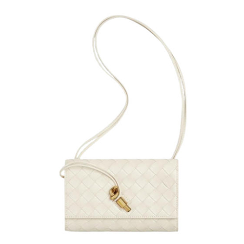 [스페셜오더]BOTTEGA VENETA-836940 보테가 베네타 화이트 안디아모 파우치