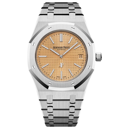 [스페셜오더]Audemars Piguet-오데마피게 로얄 오크 JUMBO 엑스트라-씬 스틸 핑크 골드 39mm