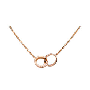 CARTIER-B7013900 까르띠에 LOVE 다이아 네크리스 여성용
