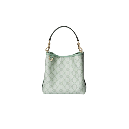 [스페셜오더]GUCCI-815118 8458 구찌 세이지 그린 GG 엠블럼 미니 버킷백