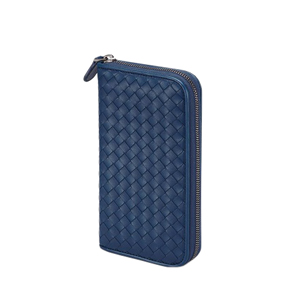 [스페셜오더]BOTTEGA VENETA-v85318 보테가 베네타 퍼시픽 인트레치아토 나파 짚 어라운드 지갑