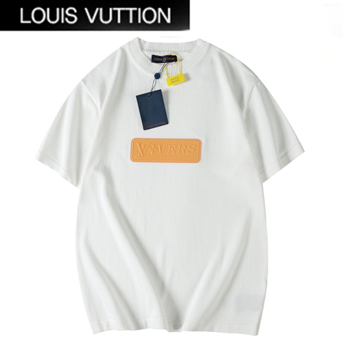 LOUIS VUITTON-05067 루이비통 화이트 코튼 티셔츠 남여공용