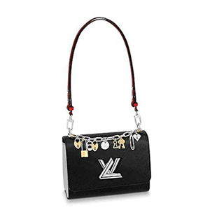 [스페셜오더]LOUIS VUITTON-M52894 루이비통 느와르 에삐 레더 참 장식 트위스트 MM
