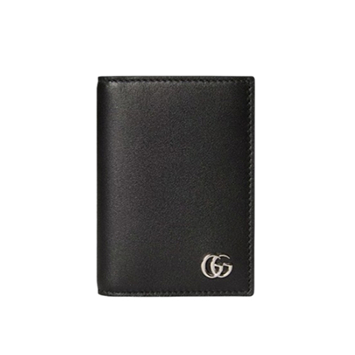 [스페셜오더]GUCCI-835053 1000 구찌 블랙 GG 마몽 바이폴드 카드 케이스