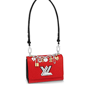 [스페셜오더]LOUIS VUITTON-M52895 루이비통 레드 에삐 레더 참 장식 트위스트 MM
