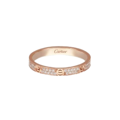 [스페셜오더]Cartier-B4218100 까르띠에 로즈 골드 미니 LOVE 링