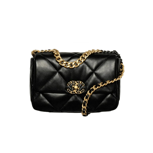 [스페셜오더]CHANEL-AS1160 샤넬 블랙 램스킨 CHANEL 19 핸드백