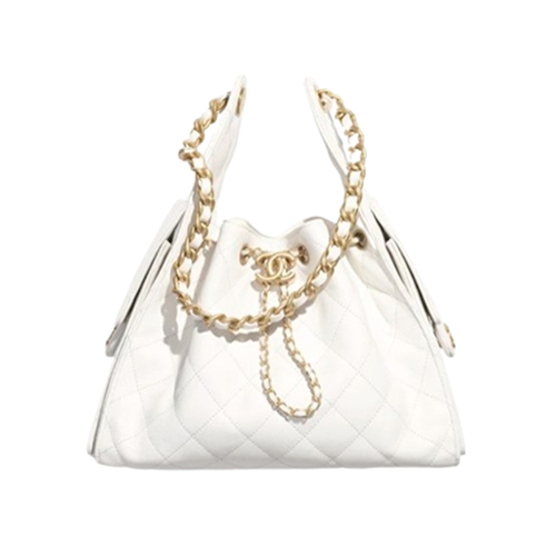 [스페셜오더]CHANEL-AS5293 샤넬 화이트 캐비어 가죽 CHANEL 25 스몰 백