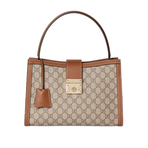 [스페셜오더]GUCCI-838991 9758 구찌 베이지 패들락 라지 탑 핸들백