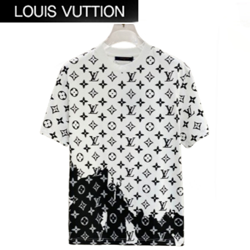 LOUIS VUITTON-03279 루이비통 화이트 모노그램 티셔츠 남여공용