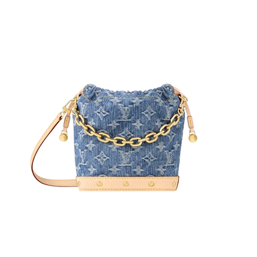 [스페셜오더]LOUIS VUITTON-M83043 루이비통 블루 모노그램 데님 나노 노에