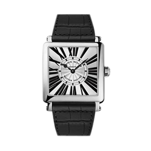 [스페셜오더]Frank Muller-프랭크뮬러 마스터 스퀘어 쿼츠 레이디스 실버다이얼 워치 33mm   